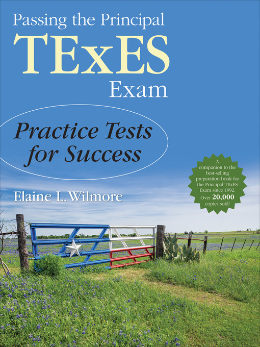 Cover image for Passing the Principal TExES Exam
